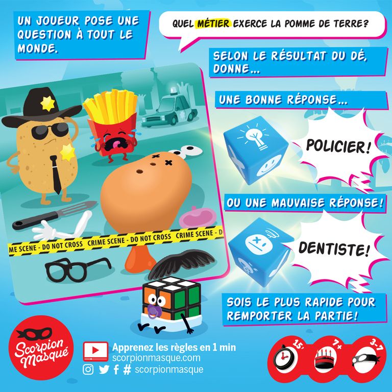 pas faux patate dos
