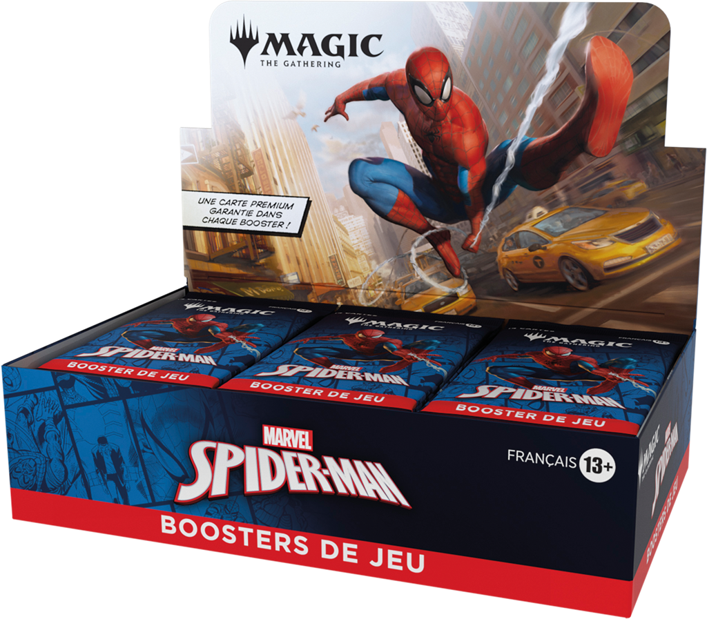 display play booster spiderman
