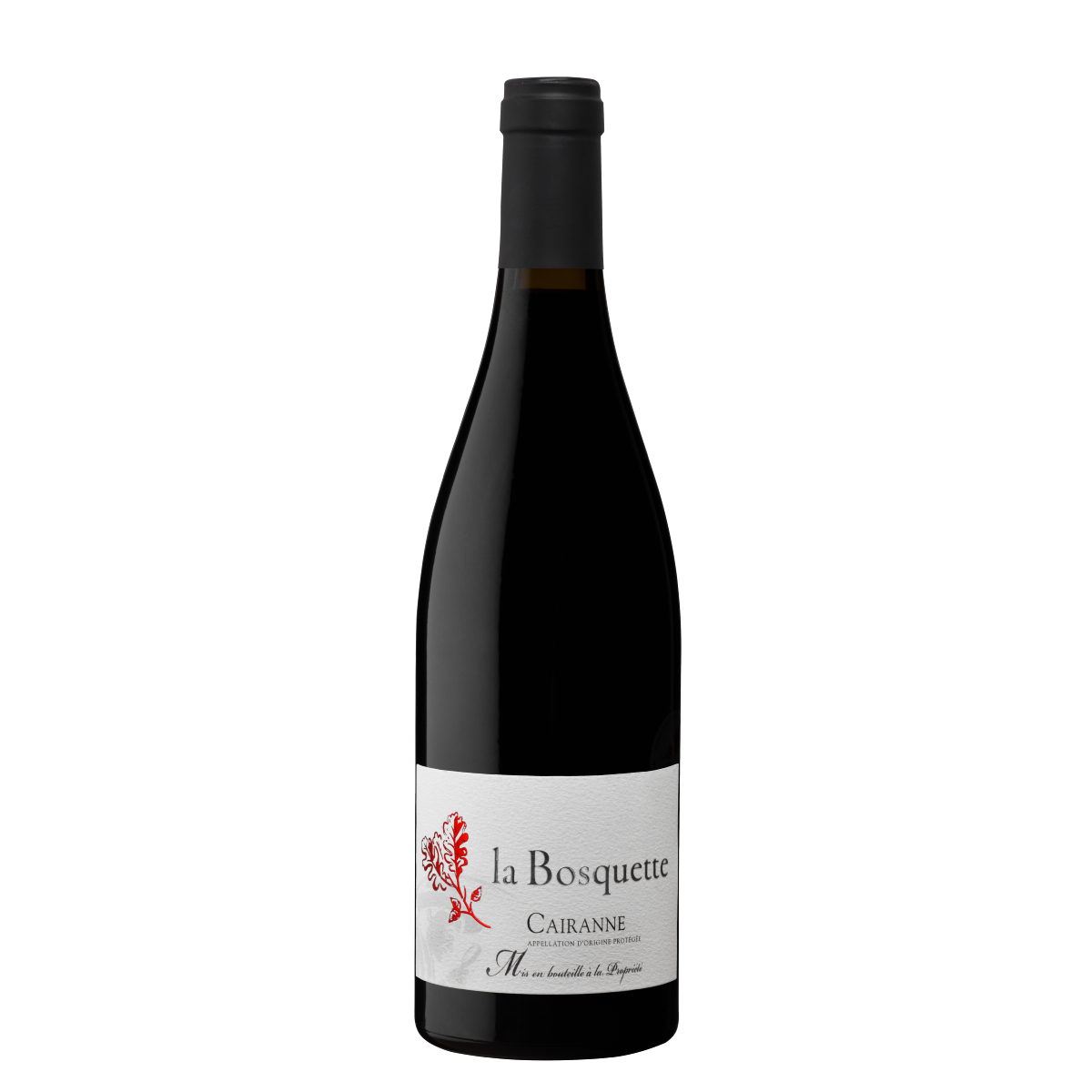 AOP Cairanne Rouge - La Bosquette 2023 75cl Médaille Argent CGA Paris 2024