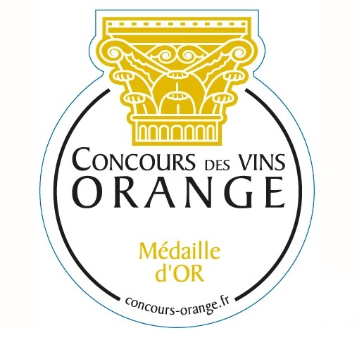 MEDAILLE OR ORANGE