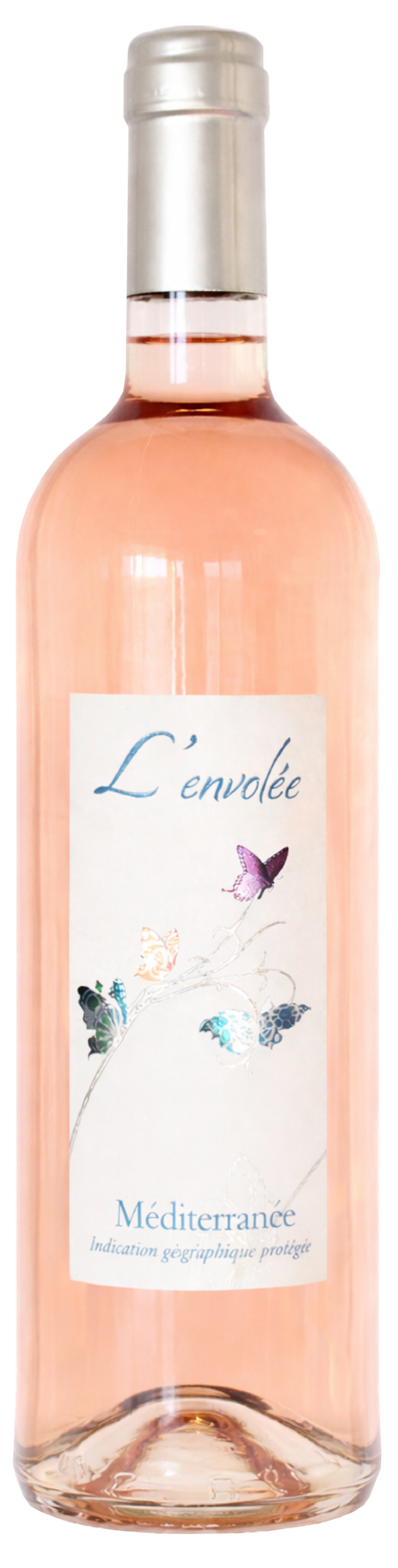 IGP Méditerranée L\'Envolée Rosé 2025 - Capsule à Vis - 75 cl ARGENT ORANGE 2026