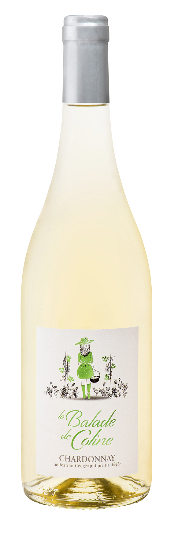 IGP Vaucluse Principauté d\'Orange Blanc - La Balade de Coline - Chardonnay 2025 - 75 cl