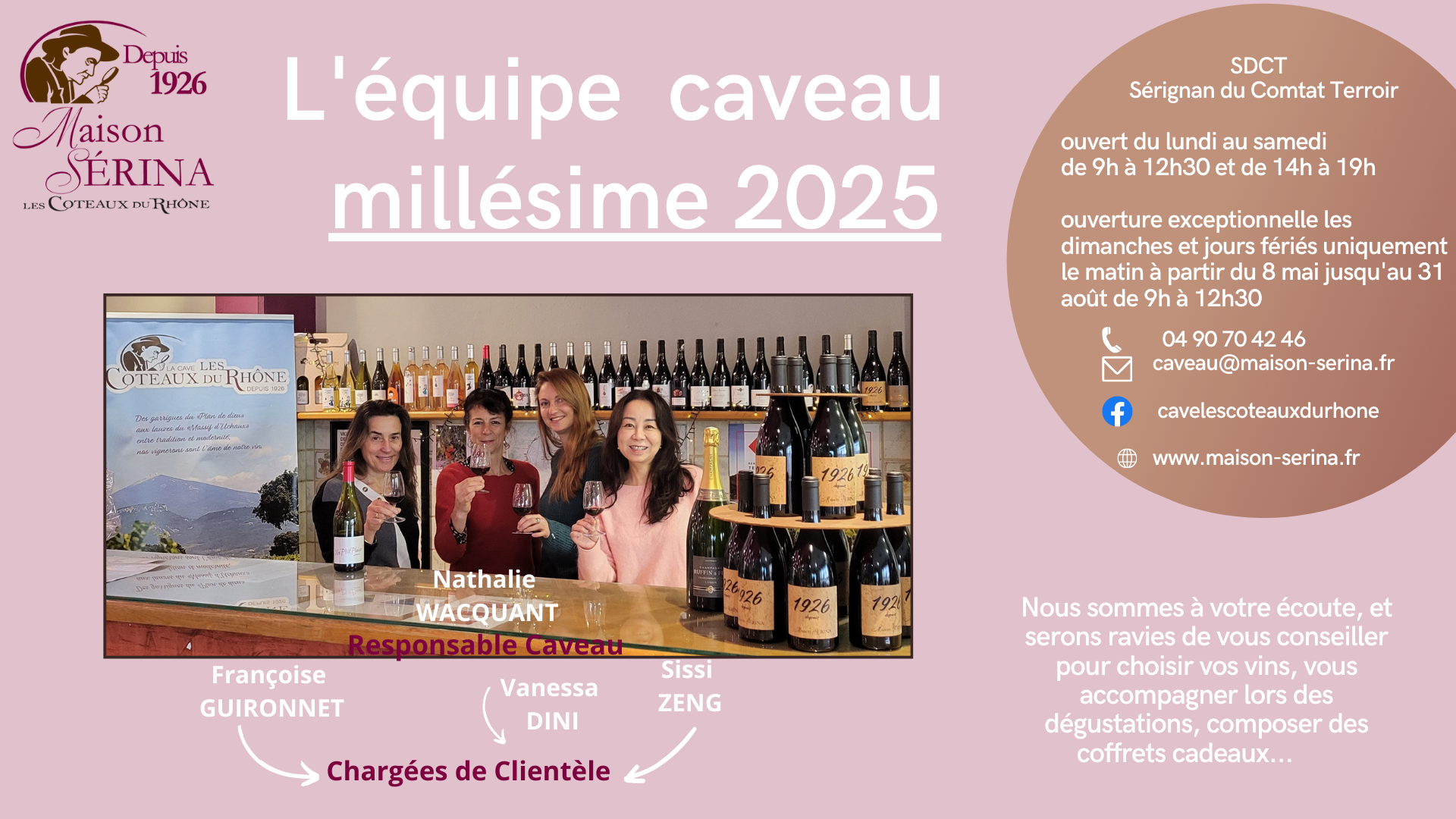 equipe caveau 2025