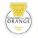 MEDAILLE OR ORANGE