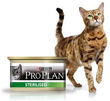 Boite Purina ProPlan pour chat sterilisé 18x85g + 6 gratuit
