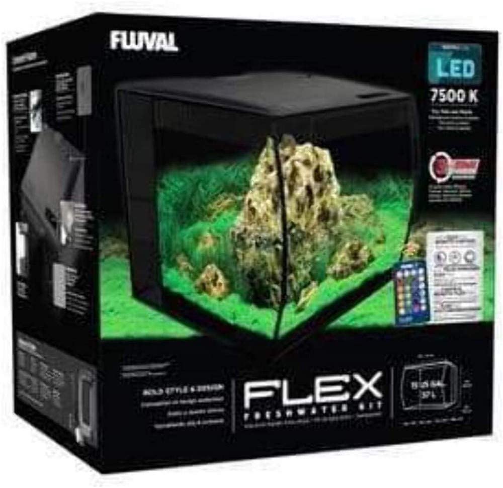 Fluval 14996 Flex Aquarium Blanc 123 l