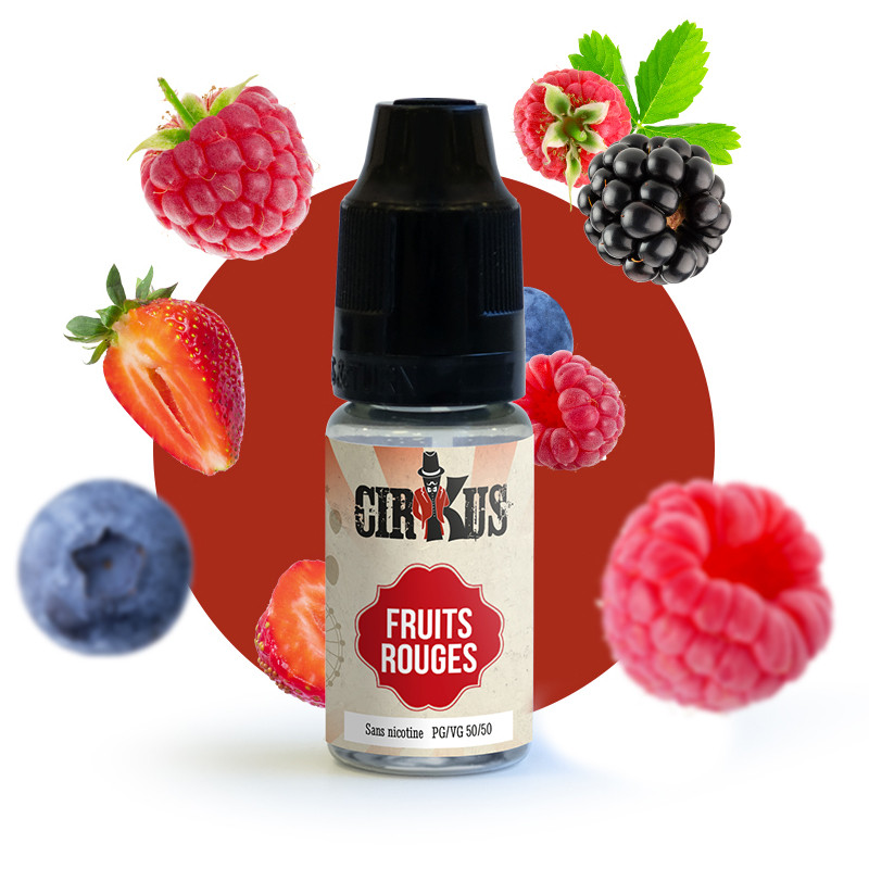 Explorez les dlices des Fruits Rouges avec le e-liquide certifi VDLV