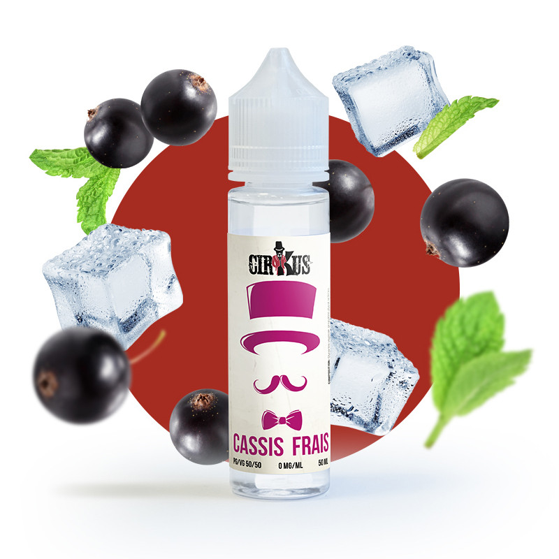 E-liquide CASSIS FRAIS VDLV - Dcouvrez la saveur intense du cassis frais