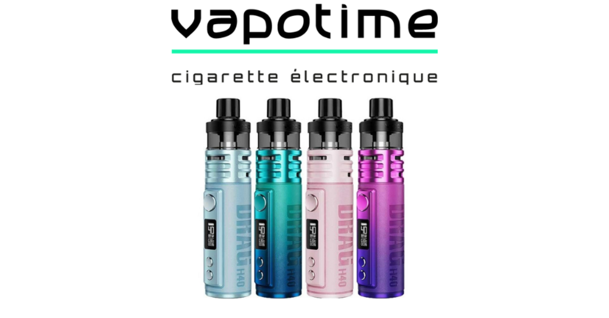 voopoo drag h40 prix VooPoo DRAG H40 Kit – Smokeless main image 1
