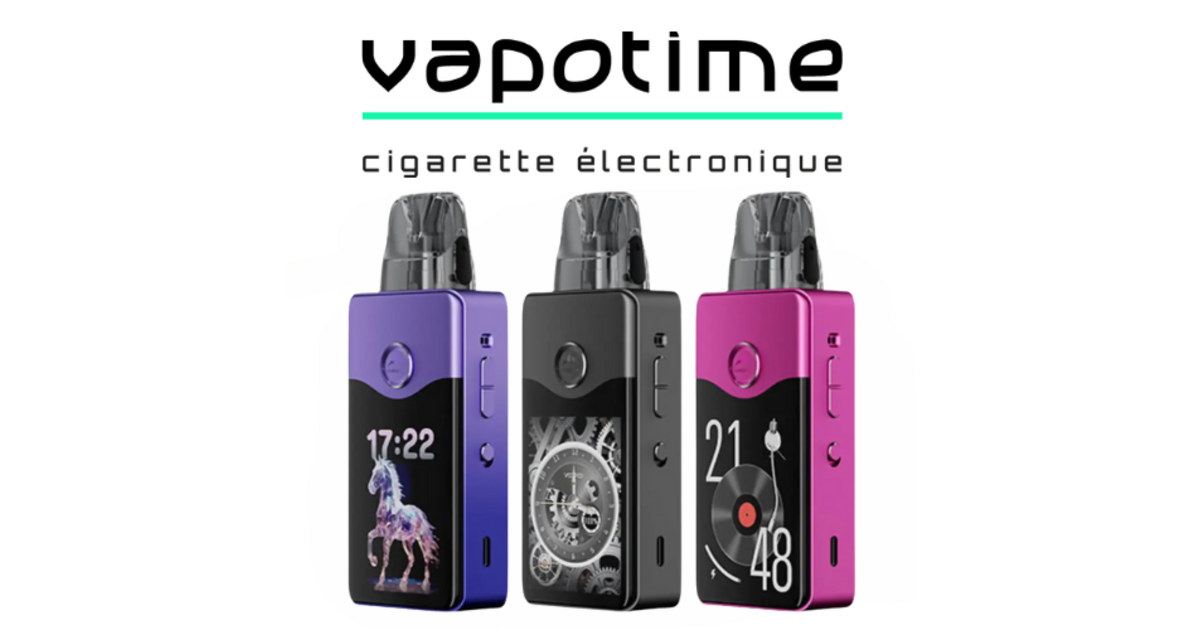 VINCI E120 : Pod Innovant de VOOPOO avec Autonomie 4500mAh