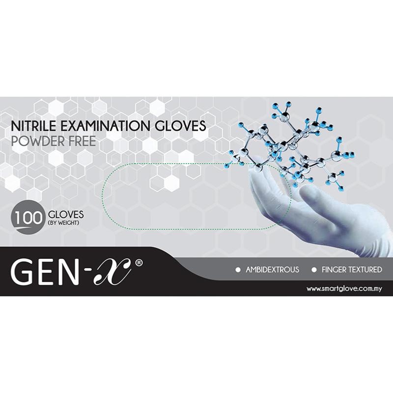 Gants nitrile à usage unique