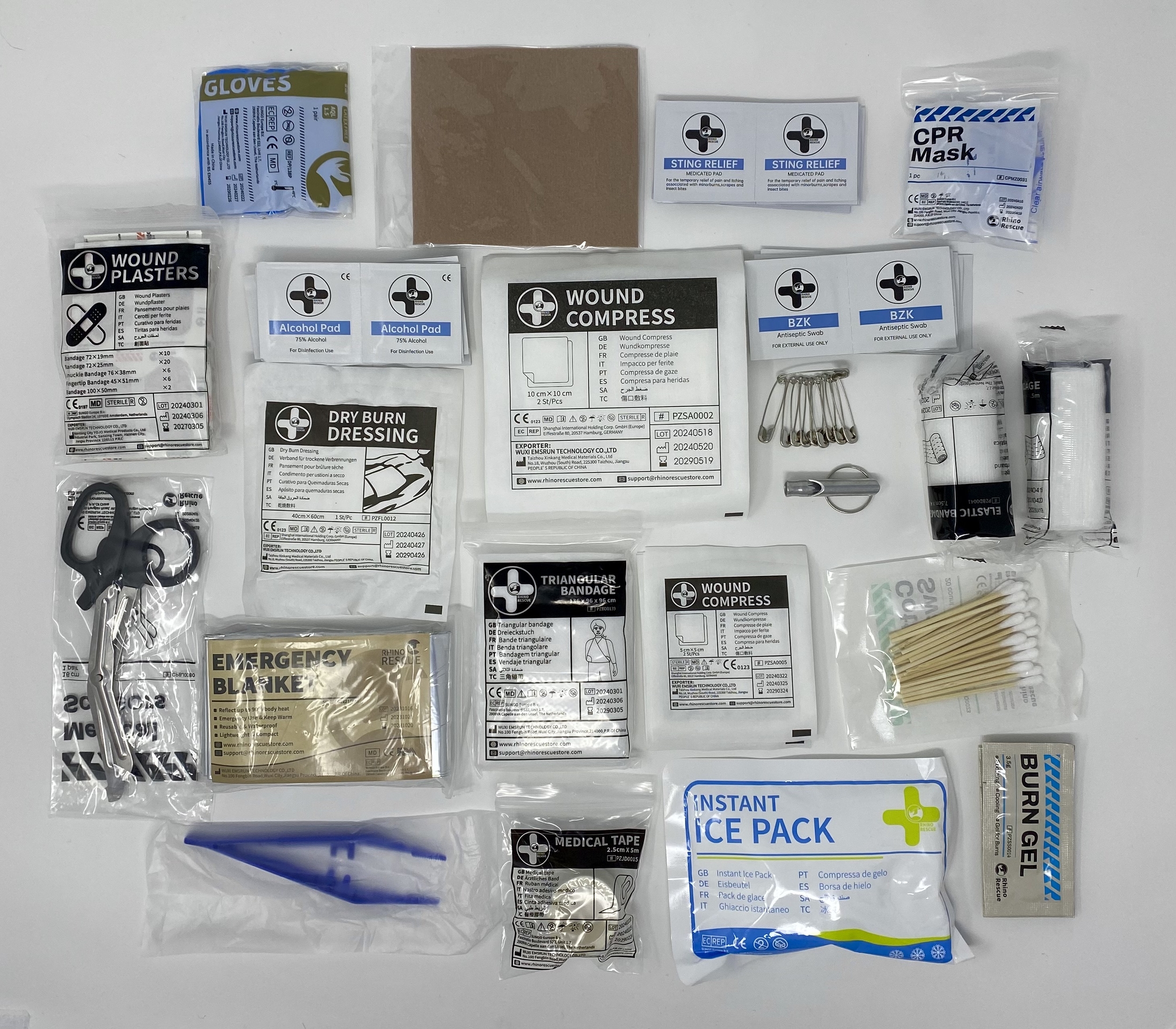 Intérieur trousse