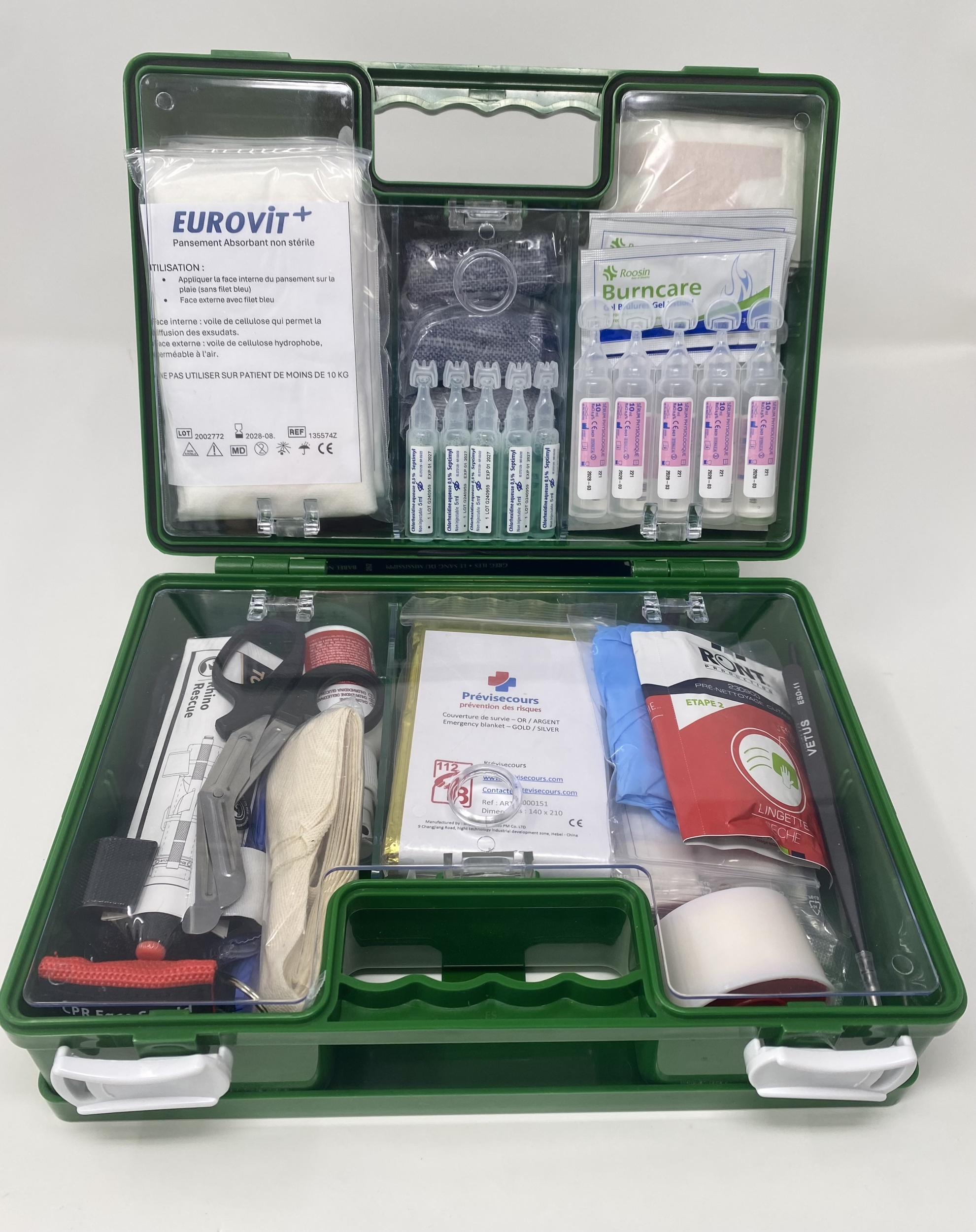 Mallette de Premiers Secours, risques quotidiens