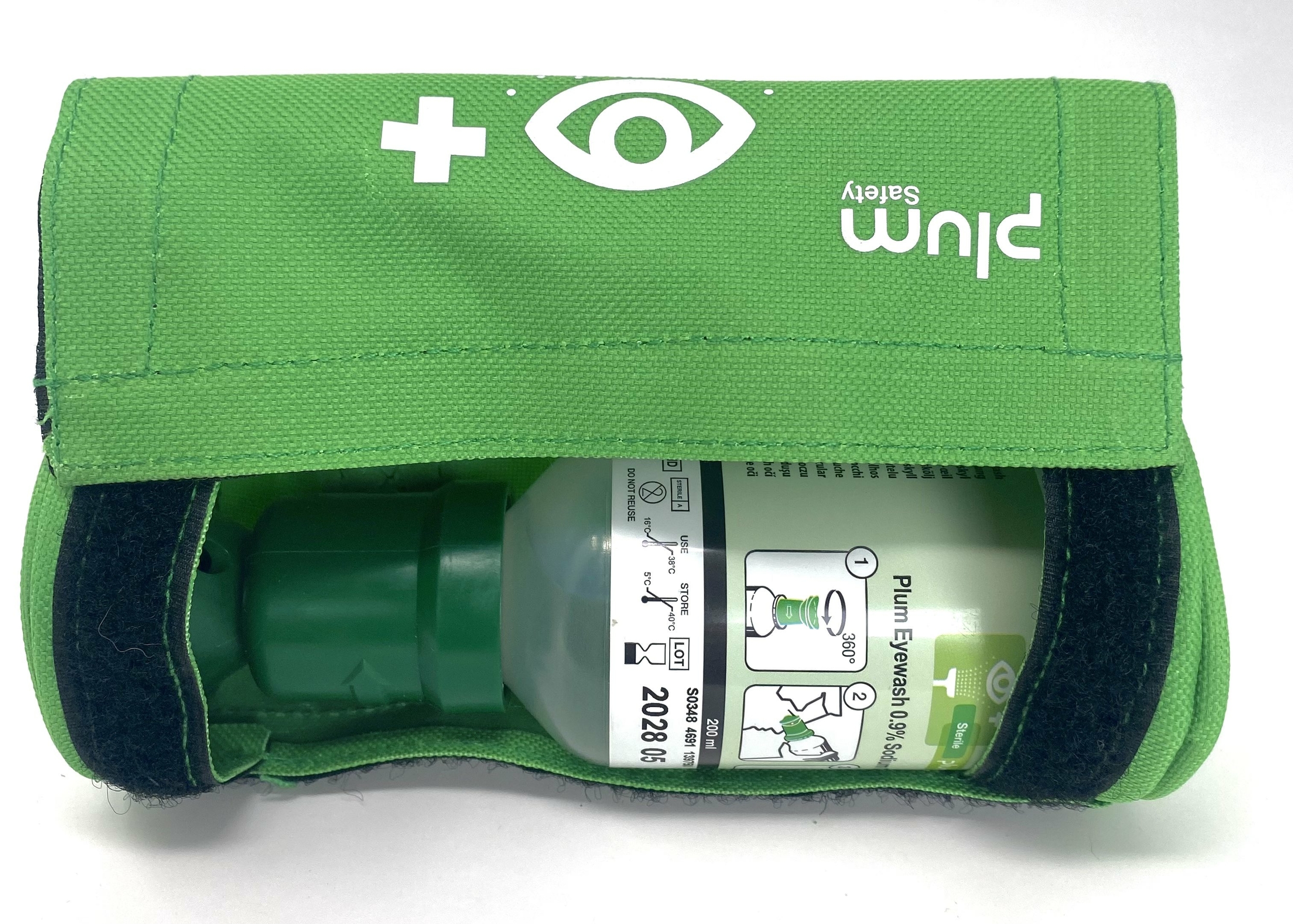 Etui de ceinture pour flacon de douche oculaire Plum 200 ml