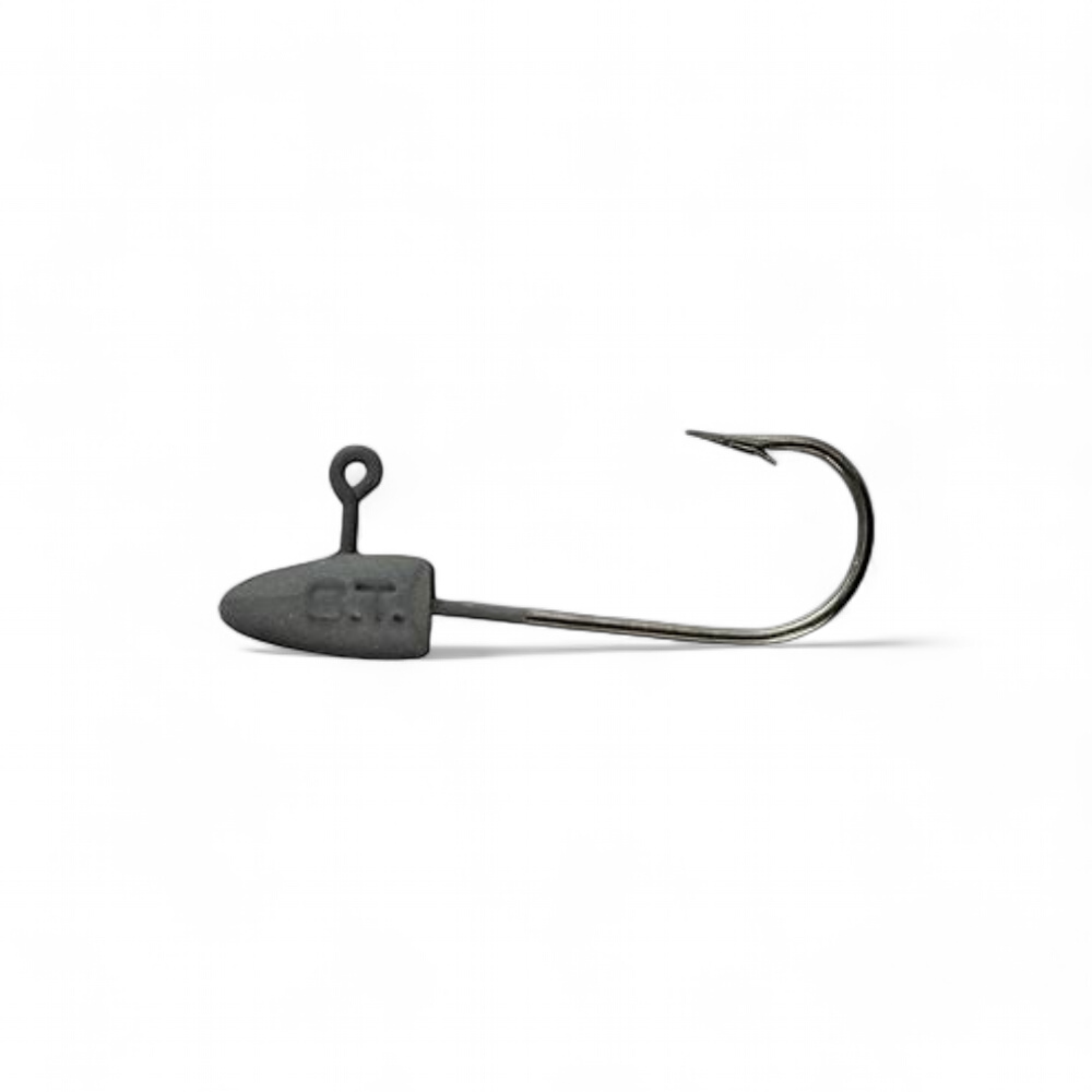 tête plombée oval jig head scratch