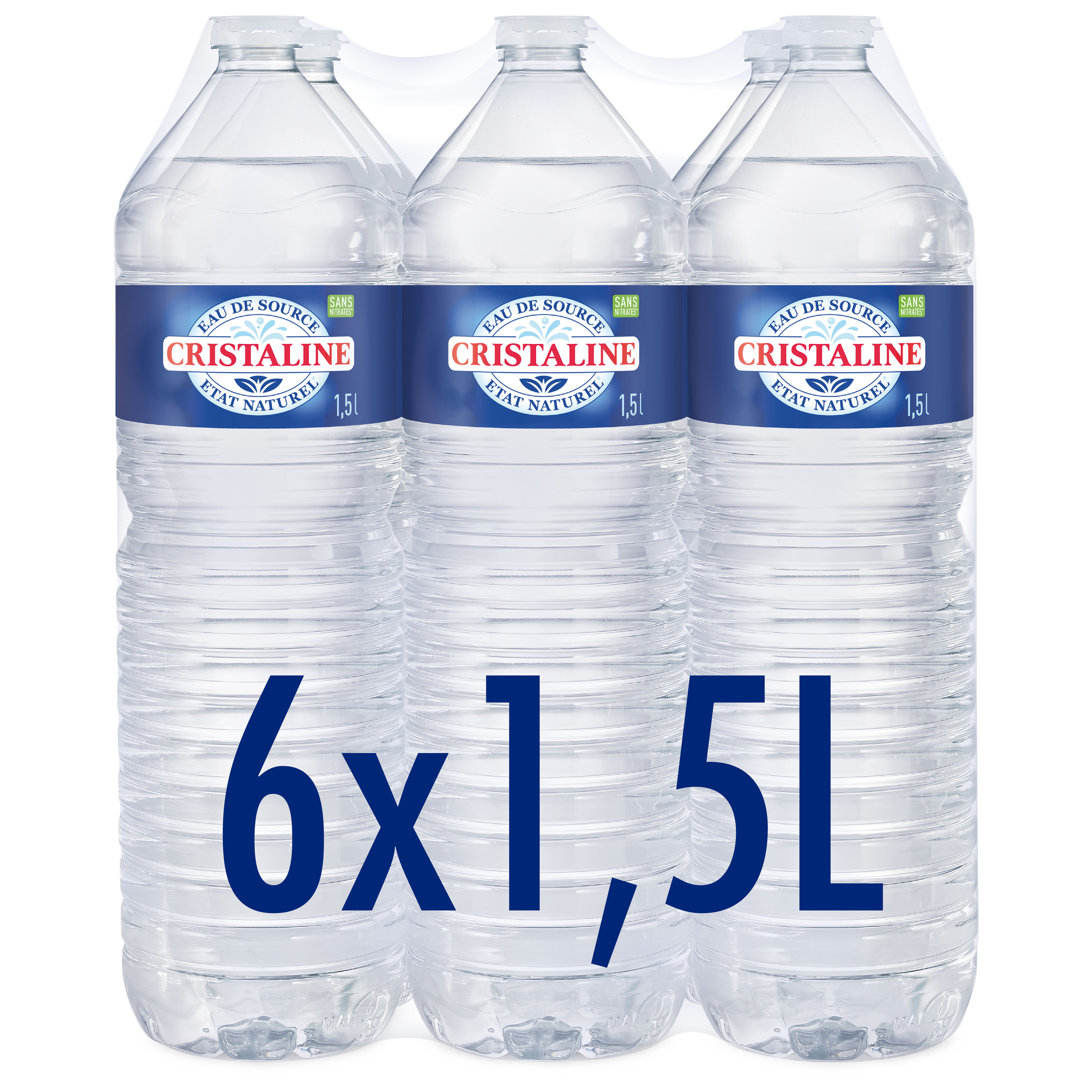 eau cristaline 1,5L