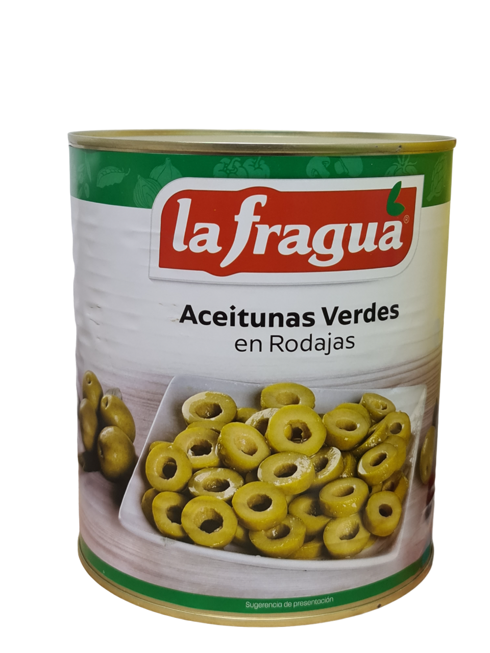 olive verte rondelle fragua