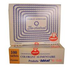 COLORRANT ALIMENTAIRE MAROCAIN IDEAL