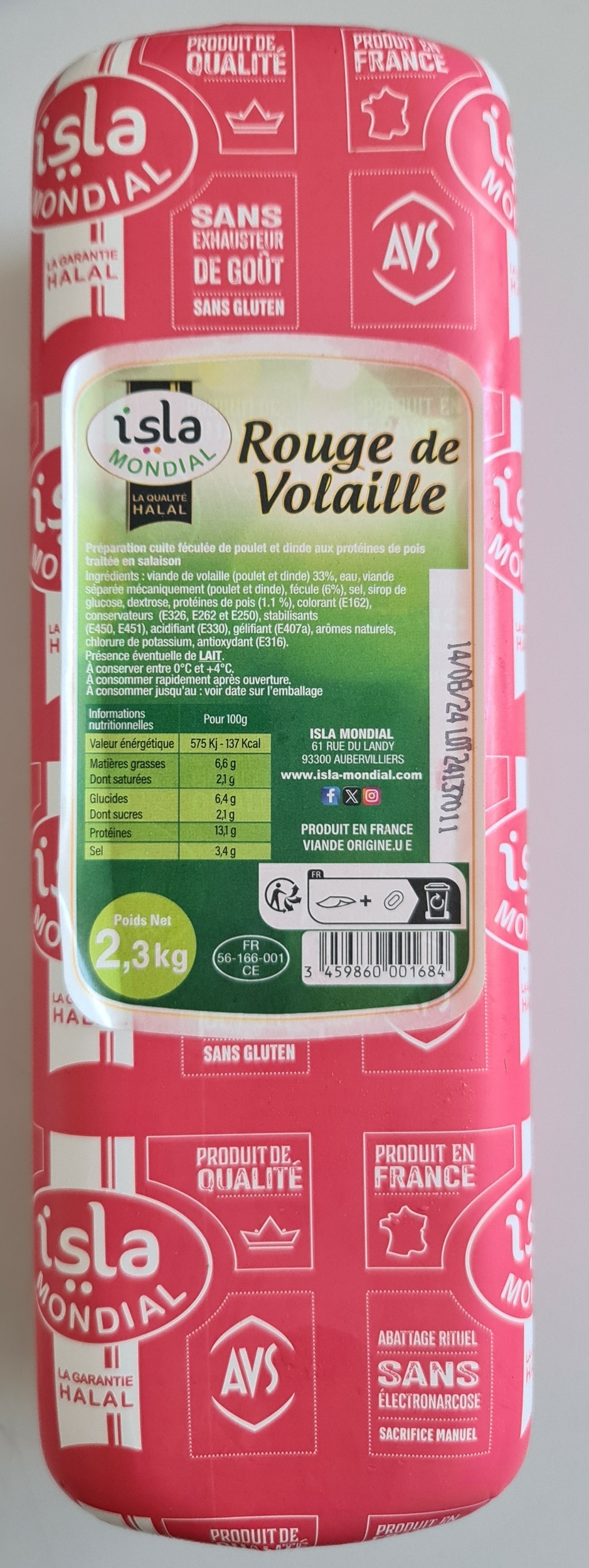 ROUGE VOLAILLE 2.3