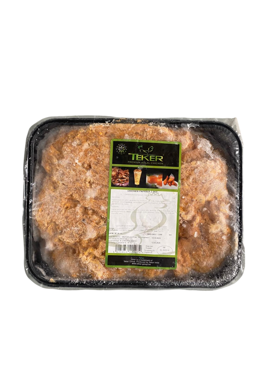 FILET DE POULET PAPRIKA SURGELE - TEKAR
