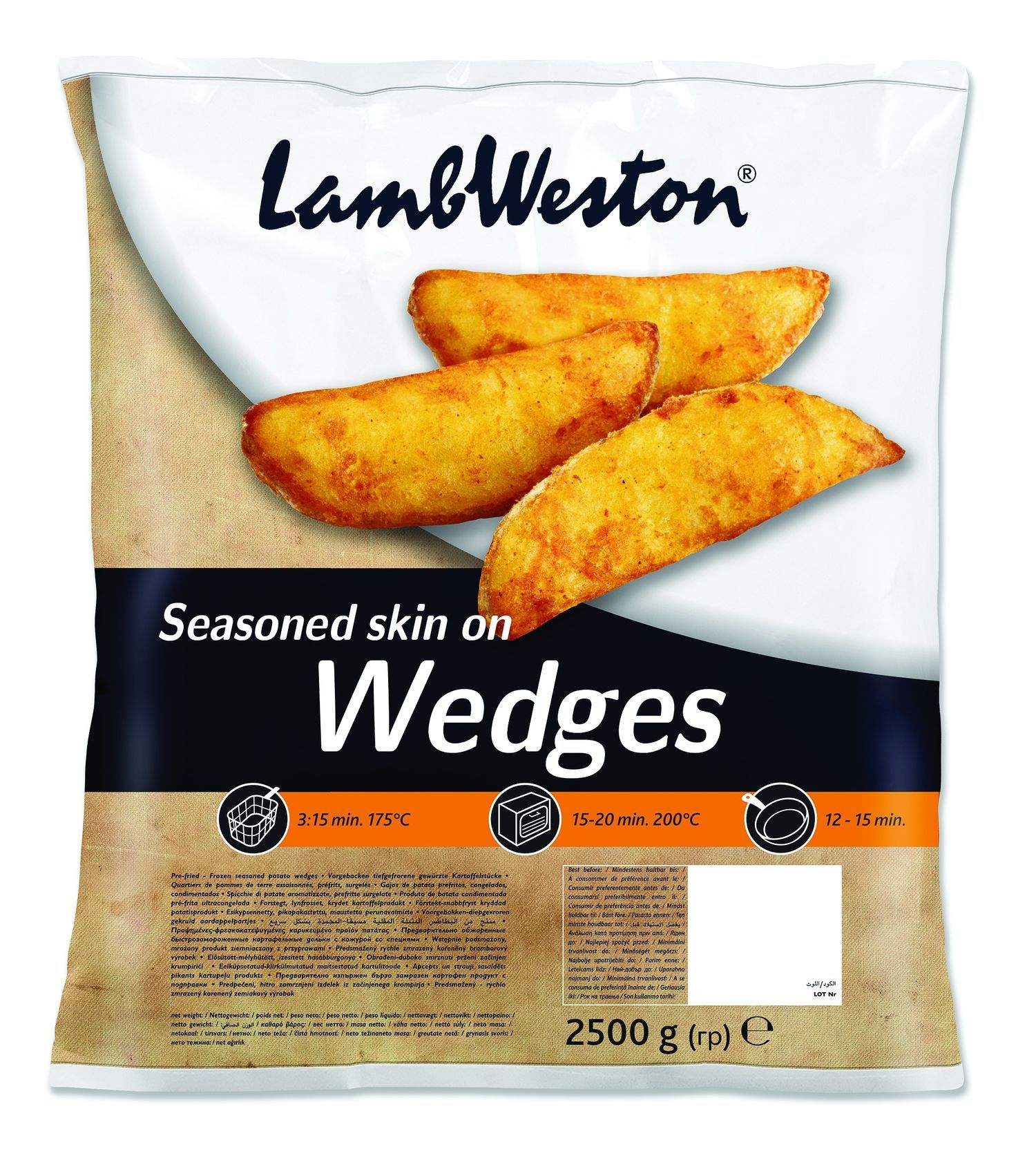 POTATOES WEDGES LAMBWESTON