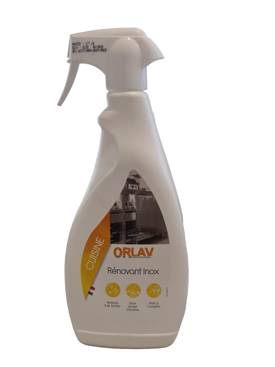 spray renovant inox
