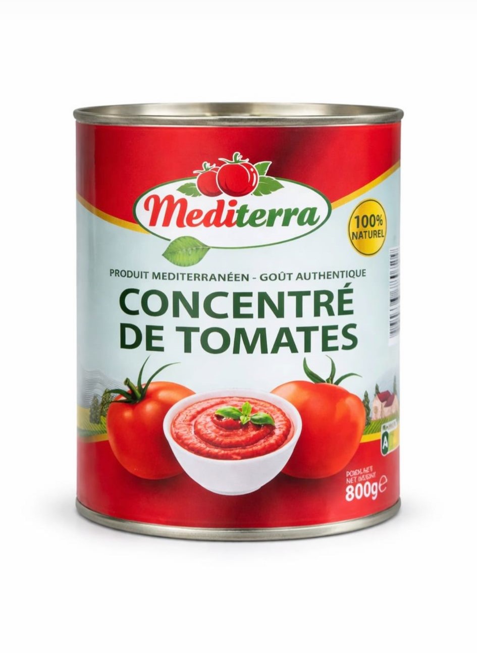 concentre tomate mediterra
