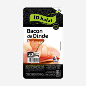 bacon dinde id halal 300g