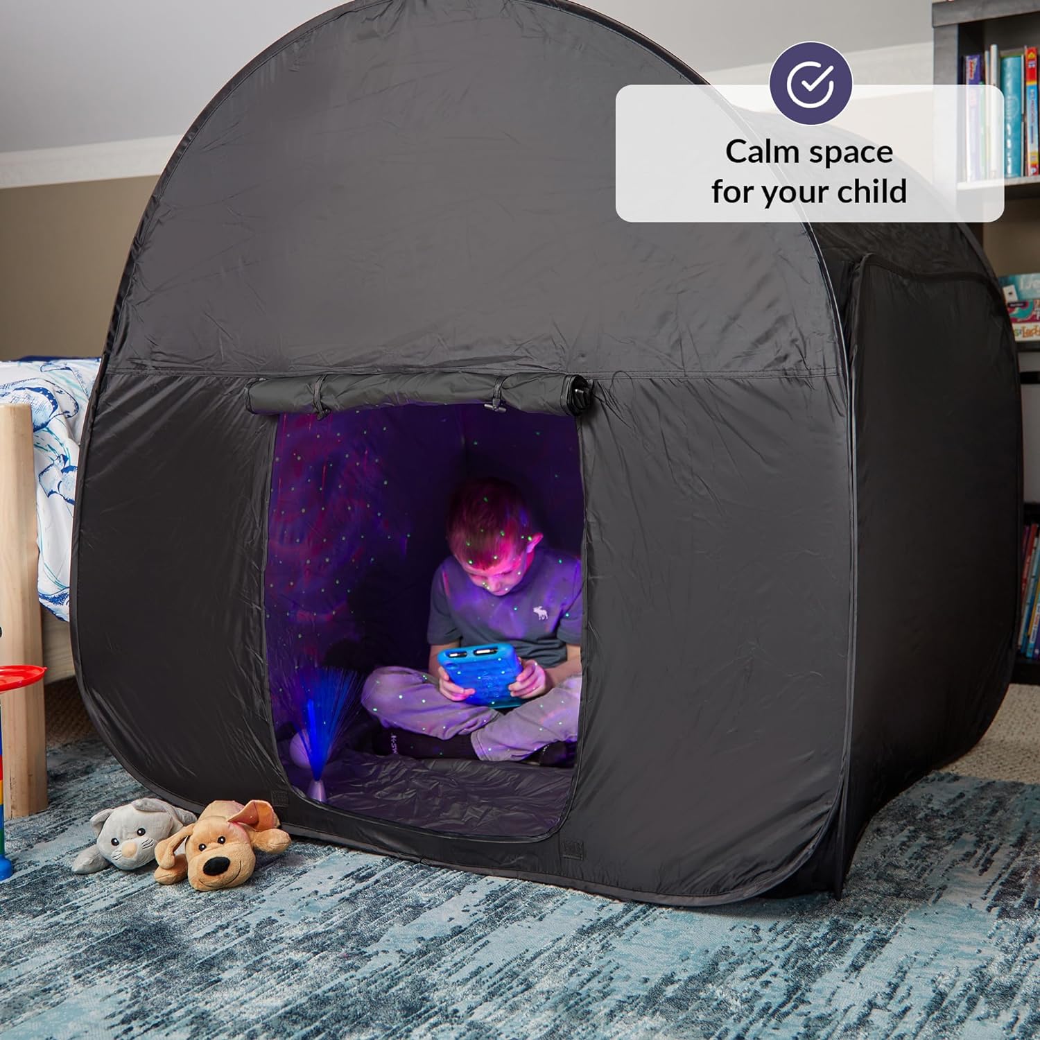 Grande tente sensorielle apaisante pour enfants atteints d'autise