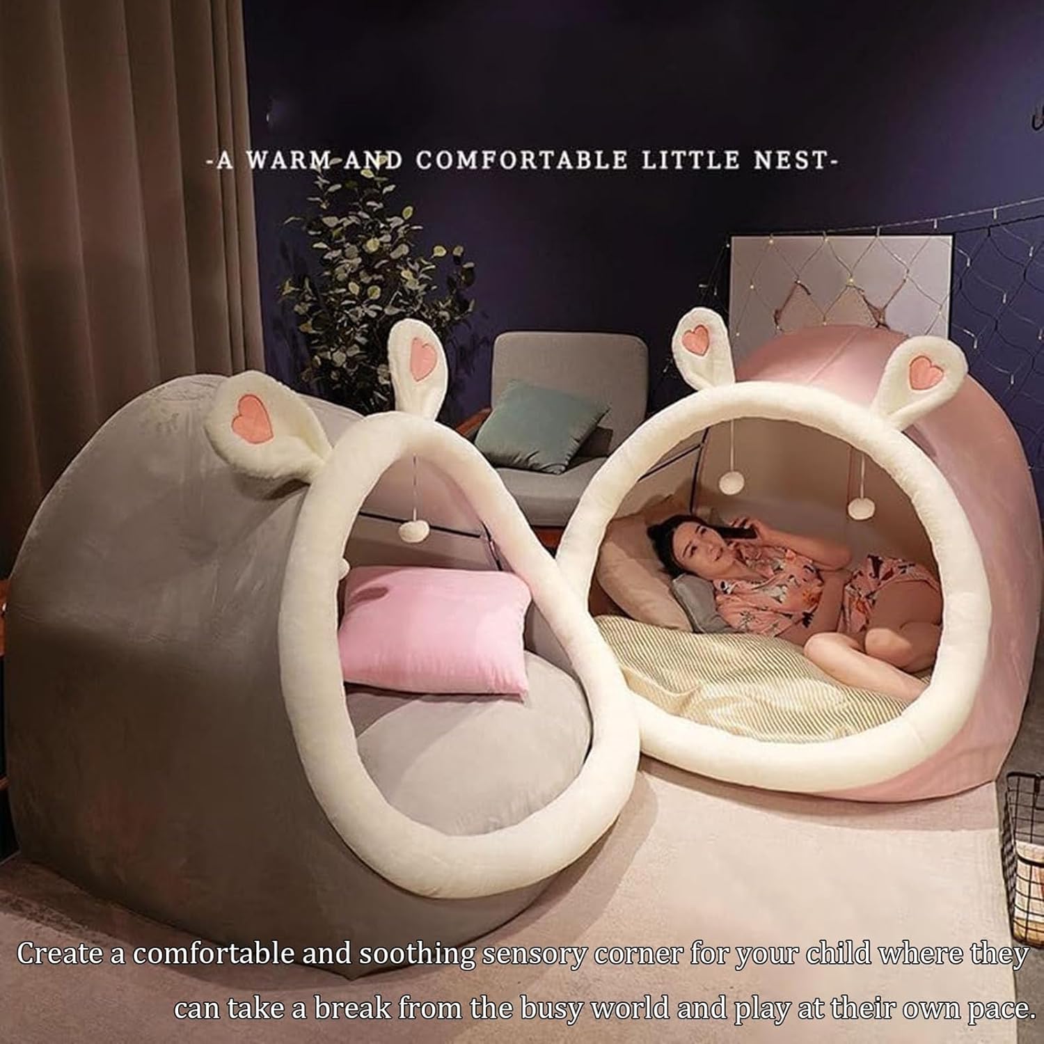 Tente Sensorielle Pour Enfants - Autisme, TDAH, SPD - Coin Calme Et Apaisant (Bildurem)