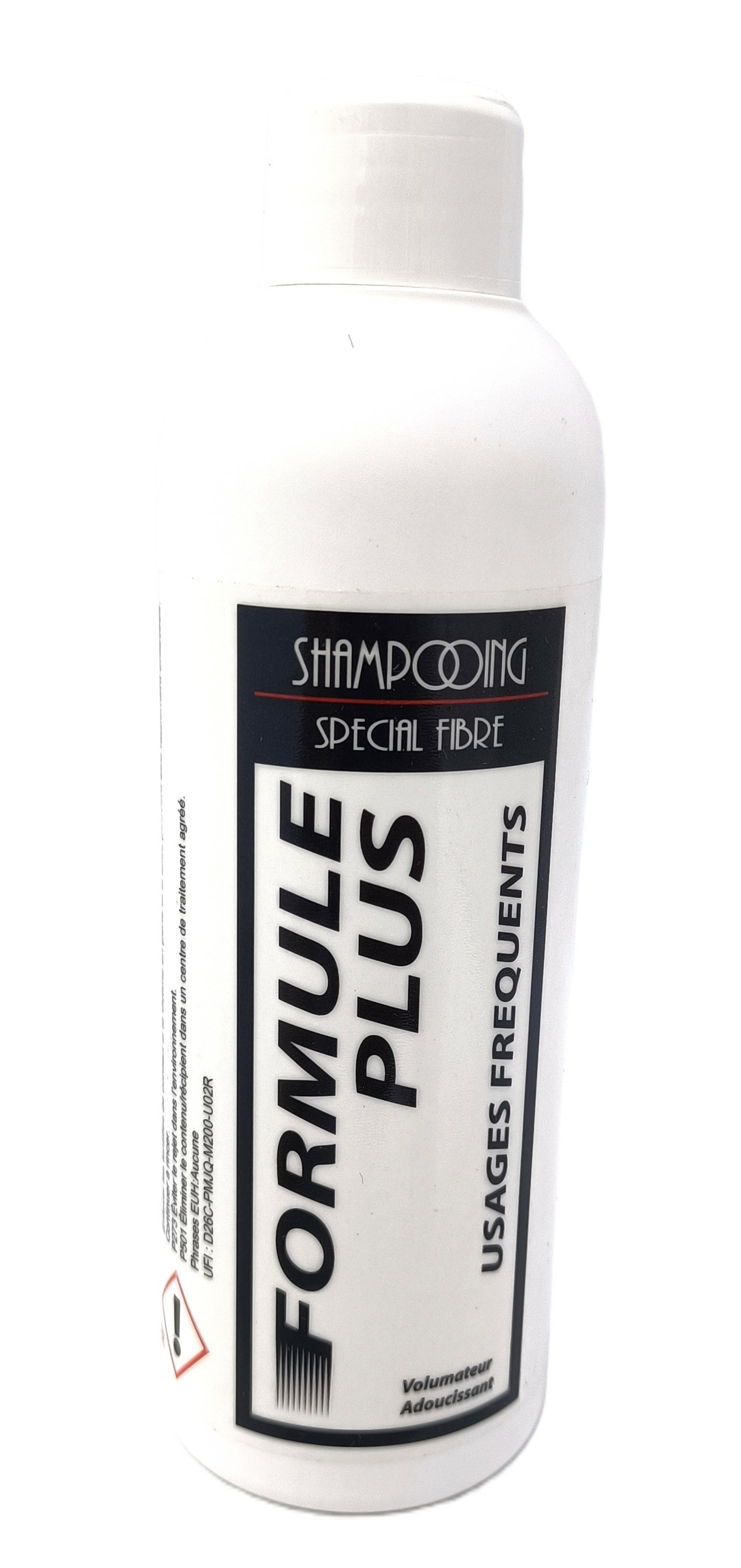 Shampoing pour cheveux en fibres.