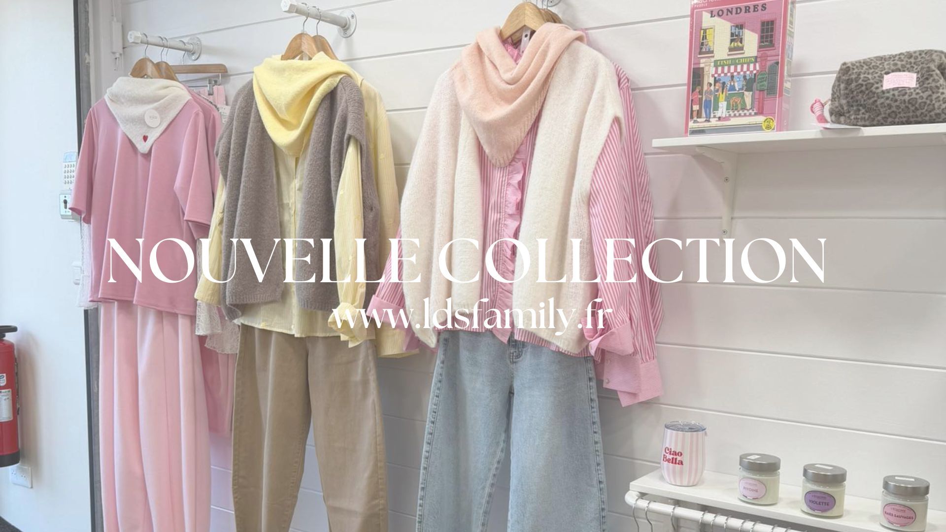 Nouveautés disponible en ligne et en boutique