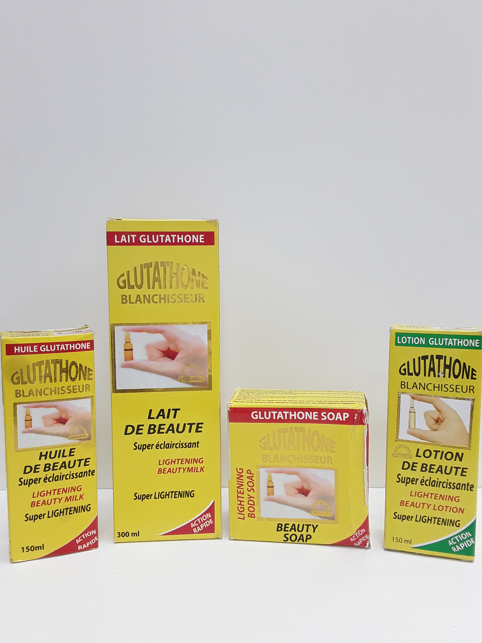 Lotion éclaircissante à la Glutathione