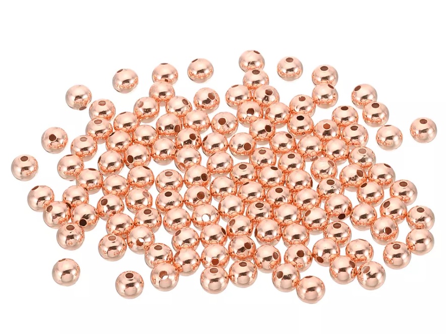 Perles gold filled rose