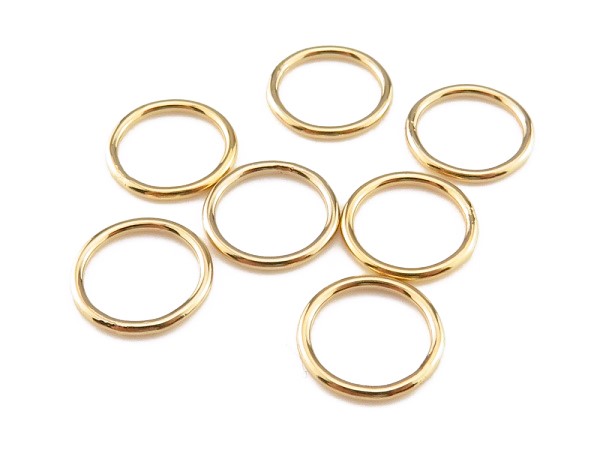 Anneaux fermés gold filled