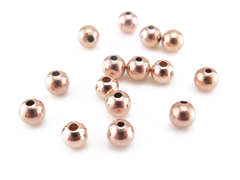 Perles Gold Filled Rose