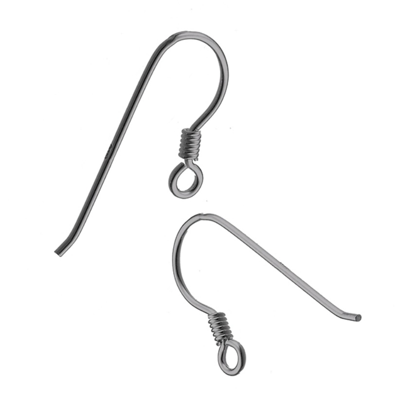 Crochets oreilles noir