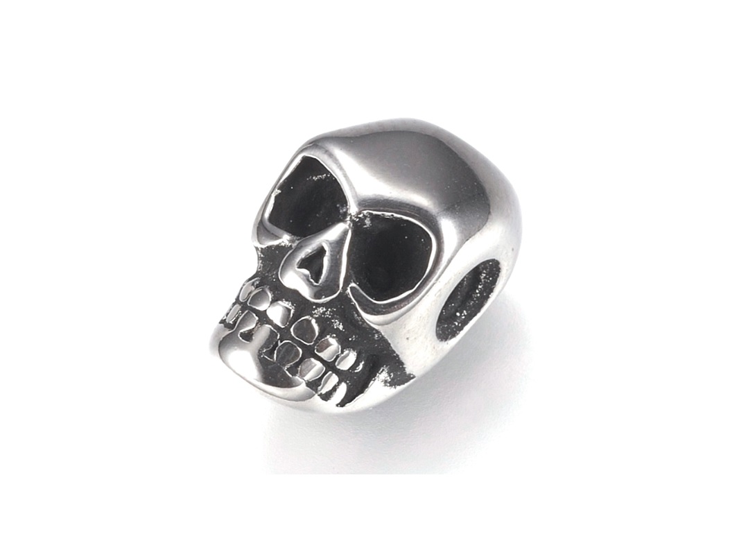 Tete de Mort acier inox