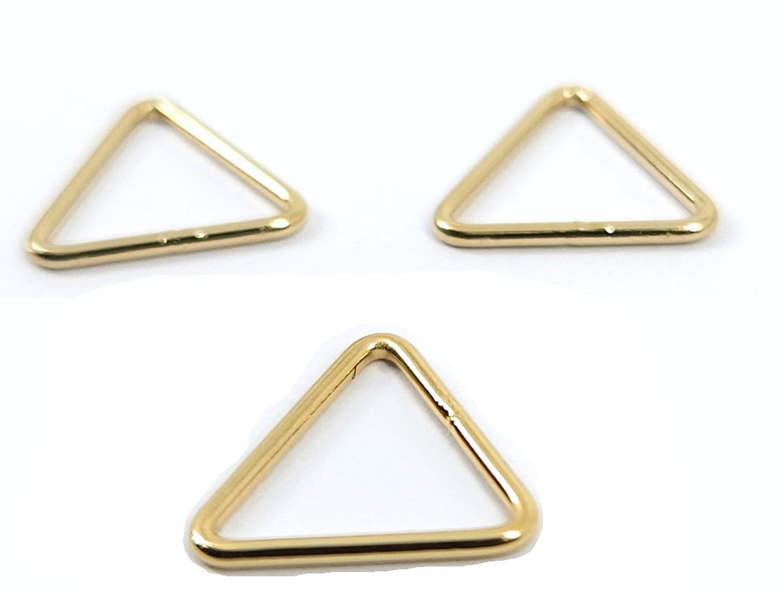 Triangle gold filled