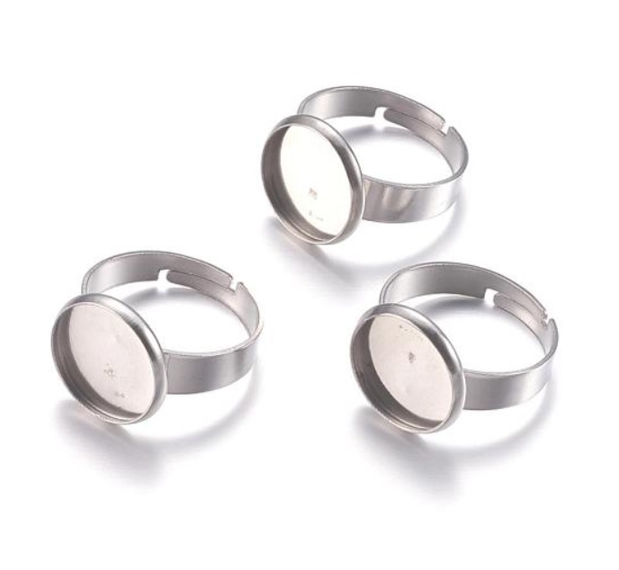 Bague acier inox