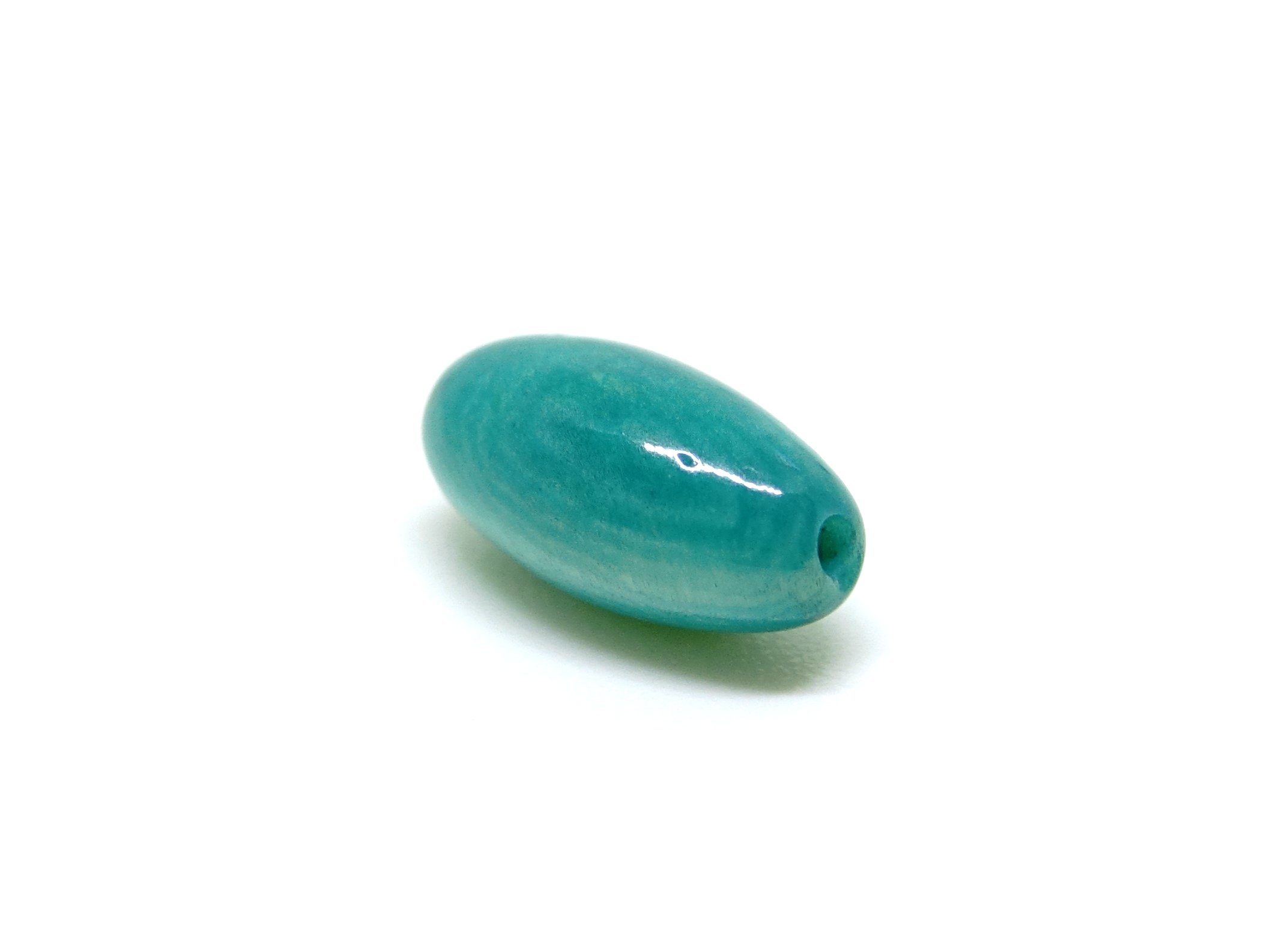 Perle tagua vert deau