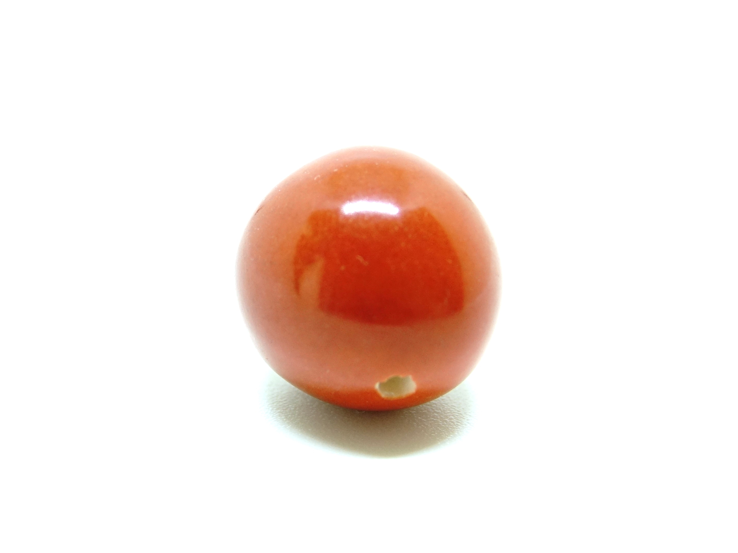 Perle tagua orange