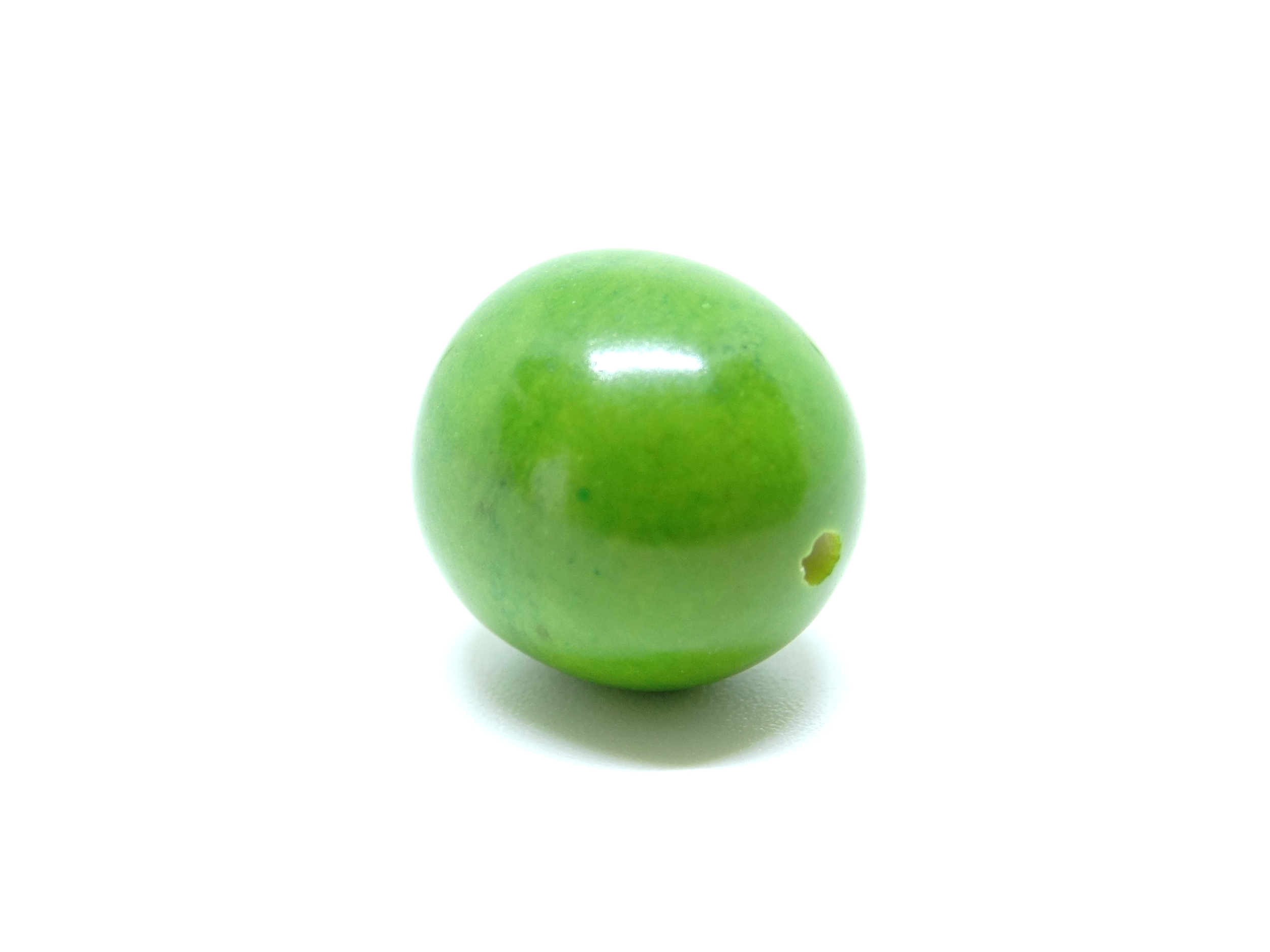 Perle tagua vert clair