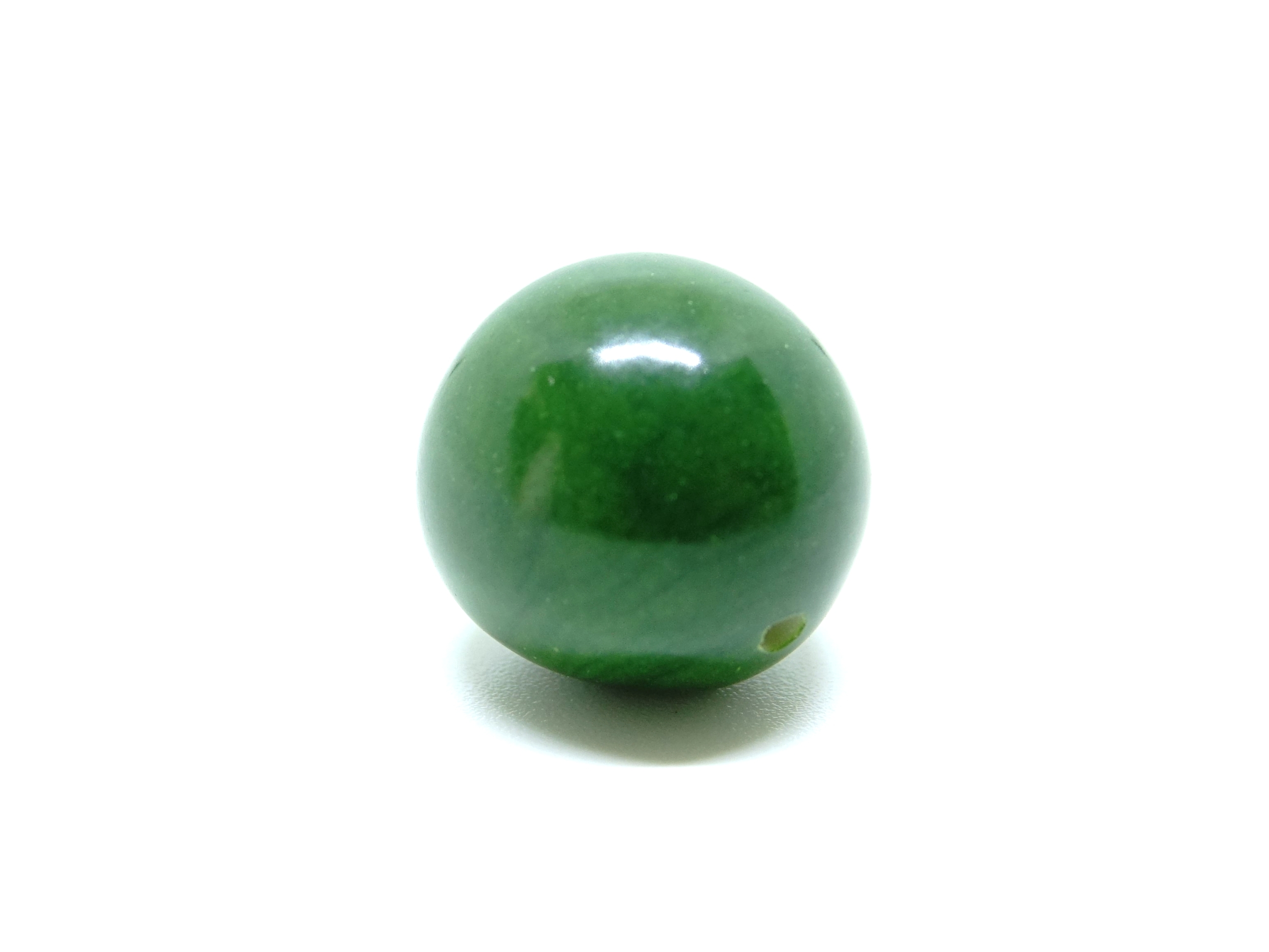 Perle tagua vert