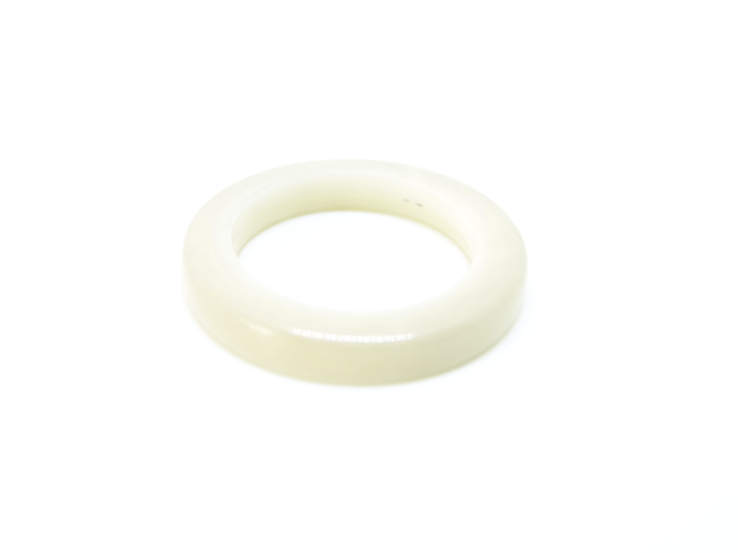 tagua anneau blanc
