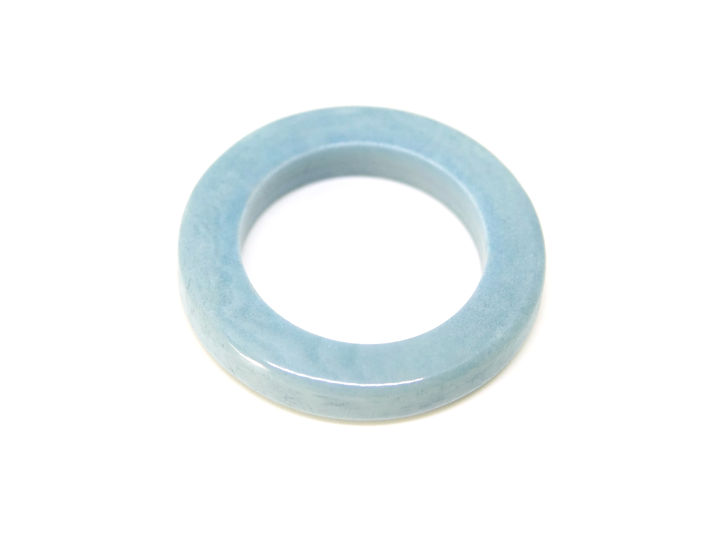 tagua anneau bleu clair