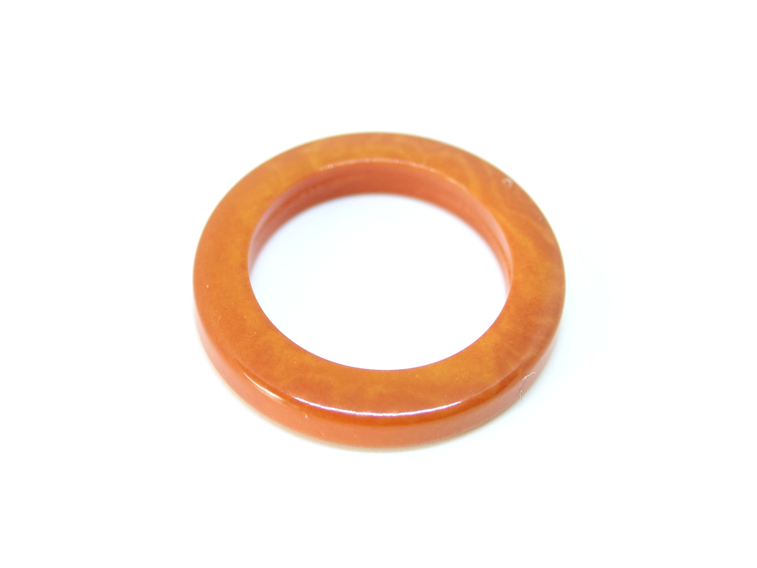 tagua anneau orange