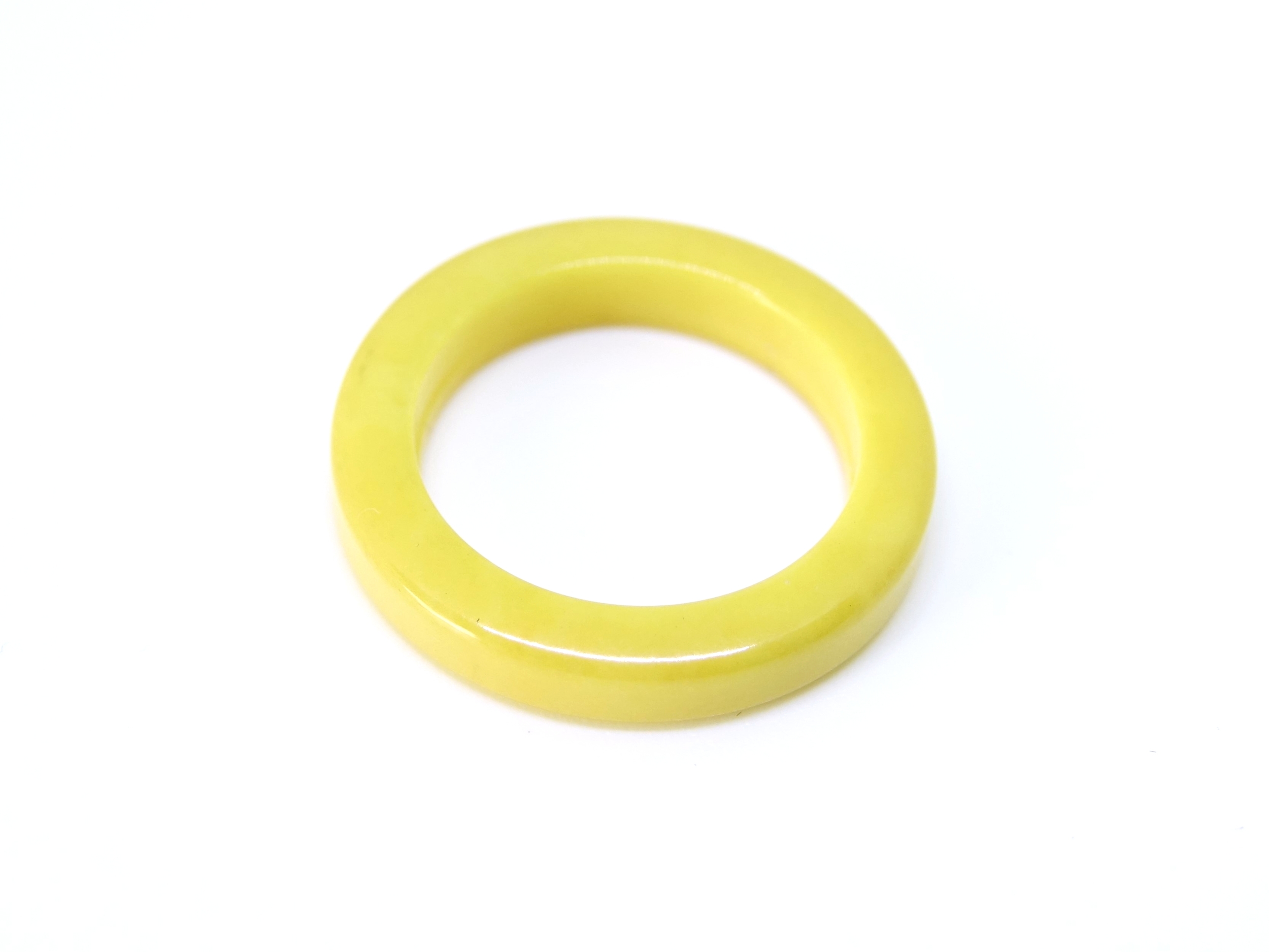 tagua anneau jaune