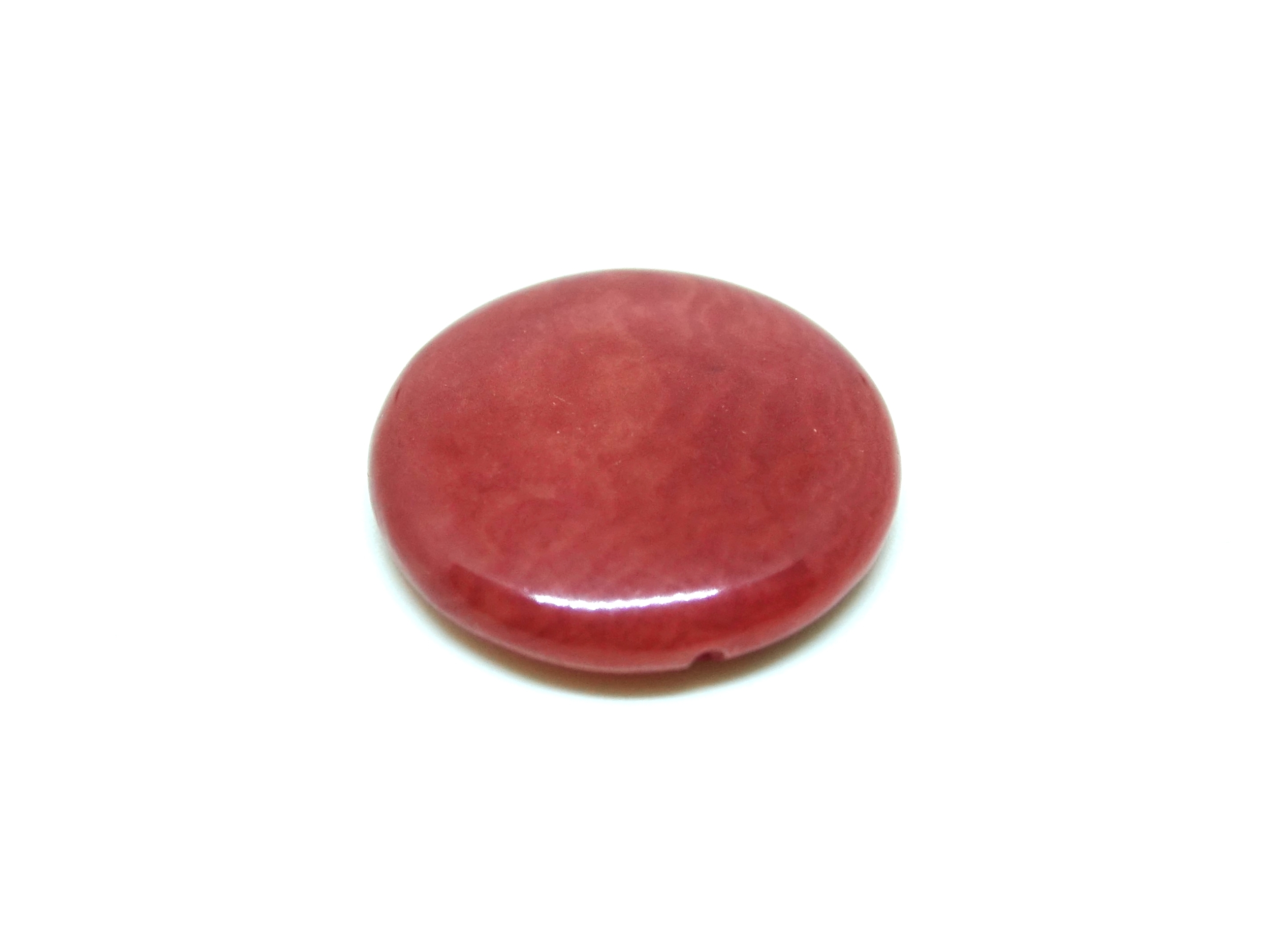 Tague disque rouge foncé