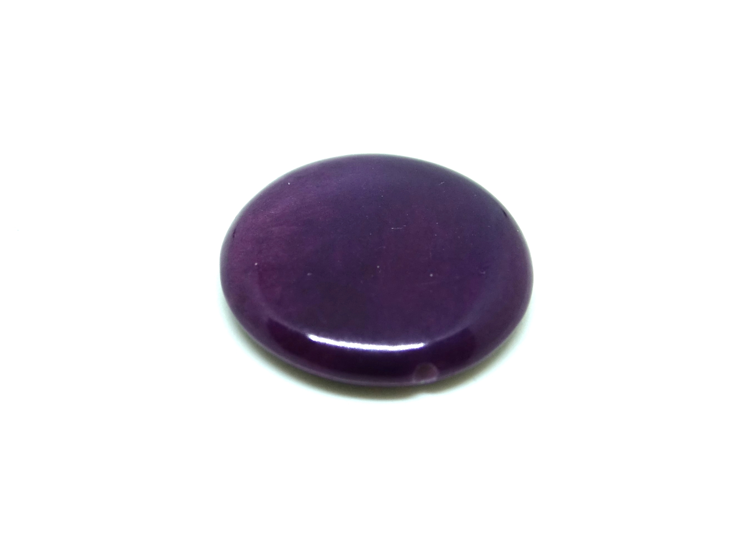 Tague disque violet foncé